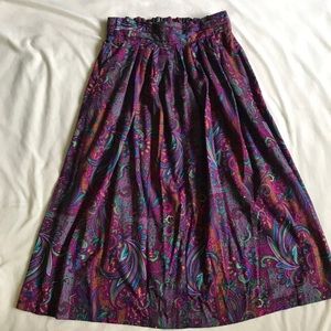 Vintage 1970s Psychedelic Skirt reserved trade!